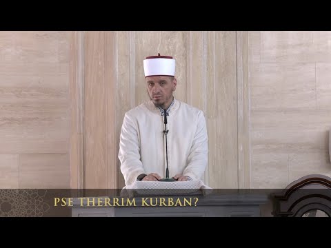 Ligjërata para xhumasë | 184. Pse therrim Kurban? - Enis Rama