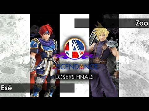 Smash 4: Esé (Roy) V Zoo (Cloud/Fox) - Ascendance 45 Tournament SSB4