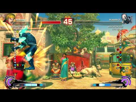 HIROPON309 [Seth] vs step1091x [Ken] SSF4 Japanese Online Ranked Matches - TRUE-HD