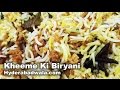 Kheeme Ki Biryani Recipe Video How To Make Hyderabadi Minced Mutton Biryani Easy Simple