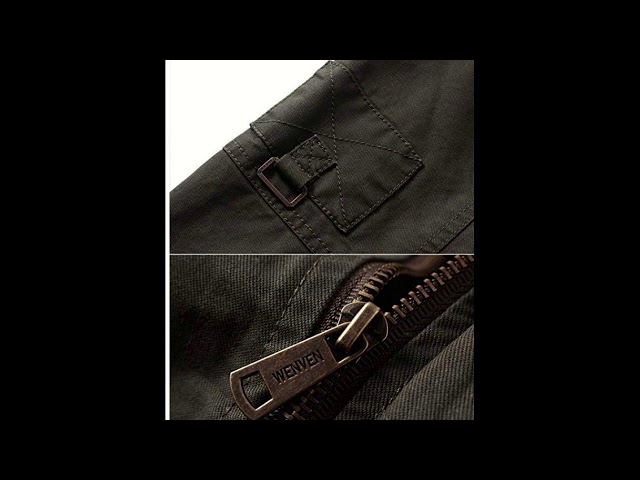 Vídeo relacionado con WenVen Chaqueta de Algodón Casual Chaqueta Cuello Alto Sahariana Chaqueta Informal con Bucles de Hombro Chaqueta Fina Joven Hombres Verde Militar XX-Large