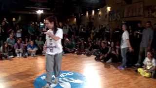 Fuersa Negra &amp; Poppin Butterfly vs Sara &amp; Amalia | 2vs2 Allstyles | BMJ 2013