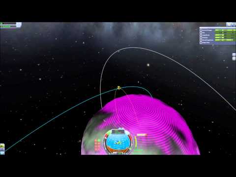 KSP mission to Minmus - to drill and process Ore into fuel