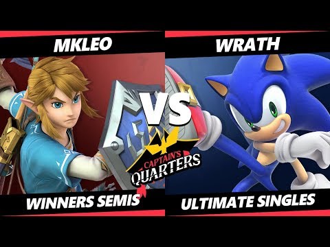 Captain's Quarters Winners Semis - T1 | MkLeo (Link) Vs. Wrath (Sonic) SSBU Singles