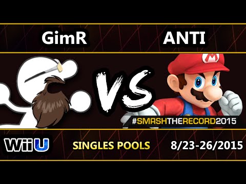 STR2015 - VGBC | GimR (G&W) Vs. #THE | ANTi (Mario) SSB4 Pools - Smash Wii U - Smash 4