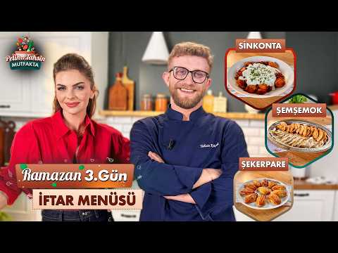 Pastane Usulü Şekerpare, Sinkonta ve Ezber Bozan Şemşemok Tarifi | Pelin ve Tahsin Mutfakta 3. Bölüm