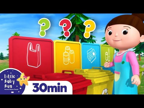 Recycling Song | +more Kids Songs |  LittleBabyBum - Baby Songs & Nursery Rhymes