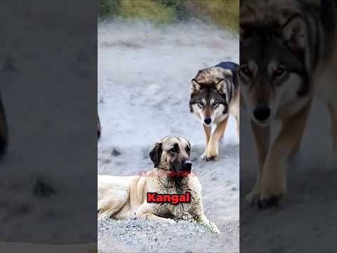 Kangal Dog VS Wild Wolves Encounter Face to Face!