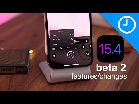 iOS 15.4 beta 2 changes and features!