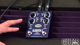 Video thumbnail for T-Rex Alberta II Dual Overdrive Pedal by Guitar World