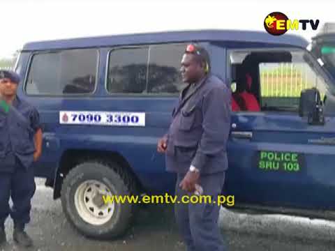 Lae police have arrested four people who robbed the Able Computing Lae branch yesterday