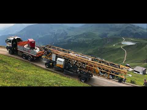 Die Innovation im Krantransport - eine multifunktionale Lösung für das Umsetzen von Turmdrehkranen!