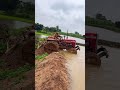 Massey Ferguson Tractor Working In Mud Shorts Tractor