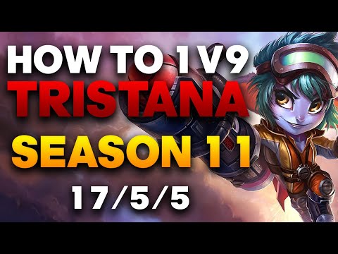 Tristana ADC Gameplay - Dominating Bot Lane on Tristana ADC in Season 11 | League of Legends