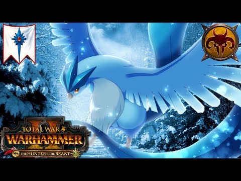 GO GO ARTICUNO! A HEART MADE OF FROST - High Elves vs. Beastmen - Total War Warhammer 2