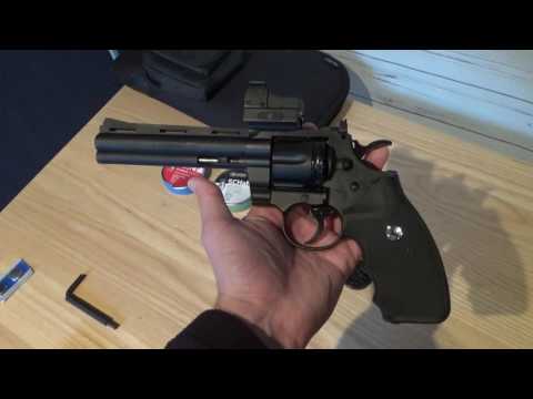 Colt Python 6" CO2 Revolver Review und Schusstest