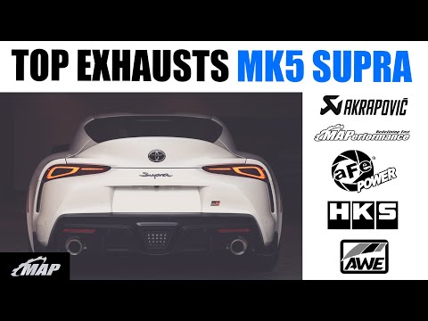 Top 5 Exhausts for A90 Supra