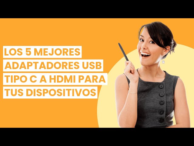 Vídeo relacionado con Amazon Basics Cable adaptador de USB-C (fuente) a HDMI (pantalla), compatible con Thunderbolt 3, 4K a 30 Hz, 1.82 m, negro