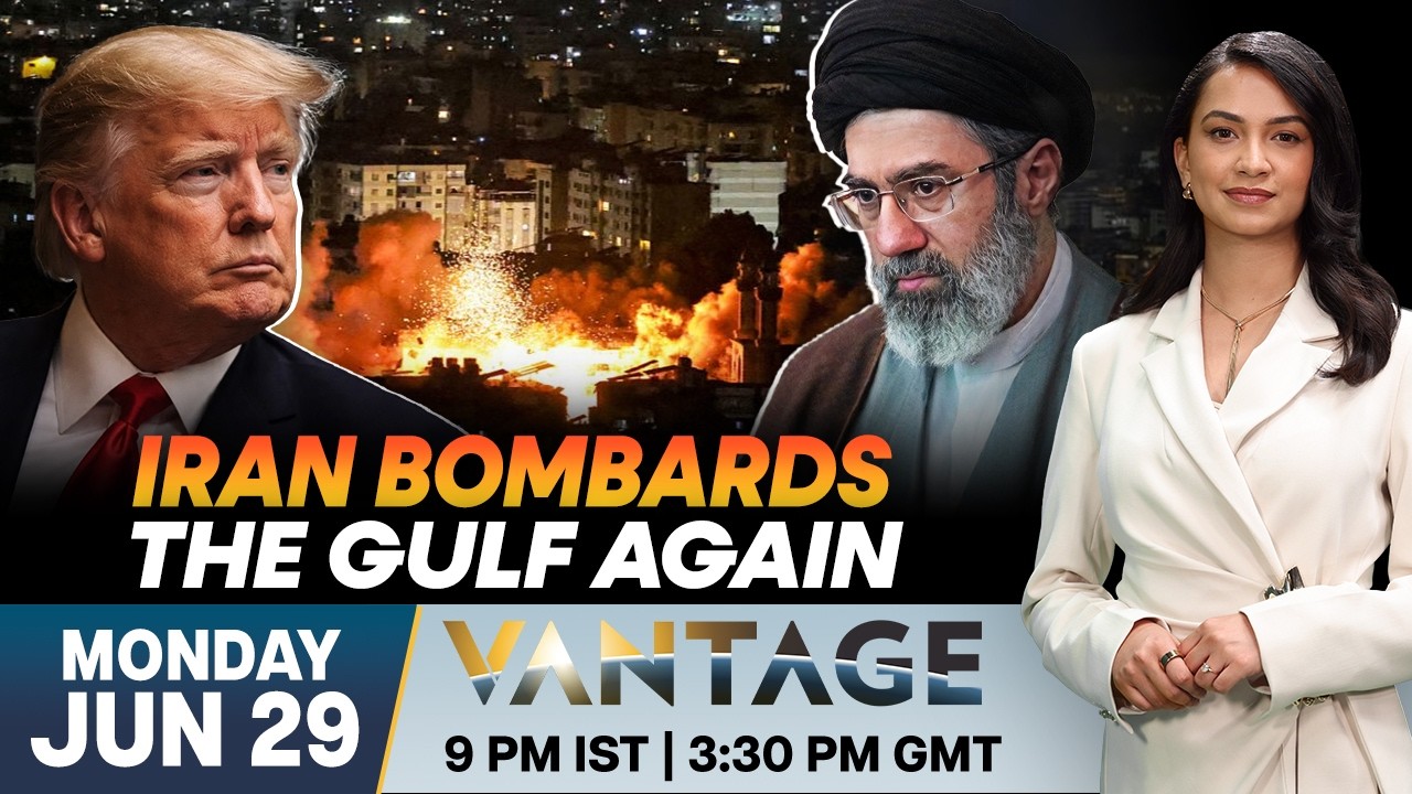 Iran Attacks Gulf States: Peace Deal Crumbles After Fresh US Strikes | Vantage on Firstpost