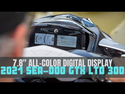 2021 Sea-Doo Wide Screen Color Display