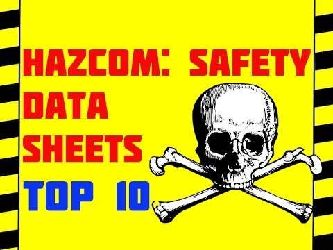 Safety data sheets - ghs -top ten things to know - hazcom sa...
