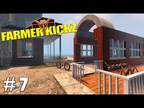 7 Days To Die Farmer Kickz Part 7 - Bicycle & Initial Tunnel Design