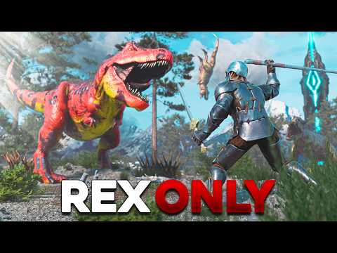 ARK But I Replaced EVERY DINO with a REX...
