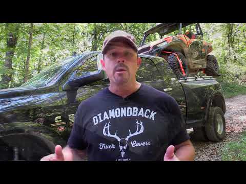 Utilizing our Diamondback SXS Hauler on the Ram 3500 Dually