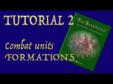 Tutorial 2: Combat units formations