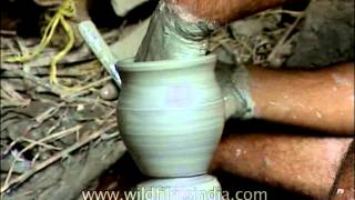 Pottery making requires a lot of practice