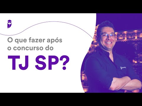 O que fazer após o concurso do TJ SP? - Prof. Thállius Moraes
