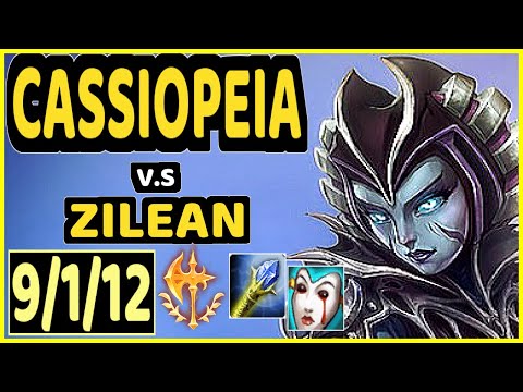 BACA (CASSIOPEIA) vs ZILEAN - 9/1/12 KDA MID CHALLENGER GAMEPLAY - EUW