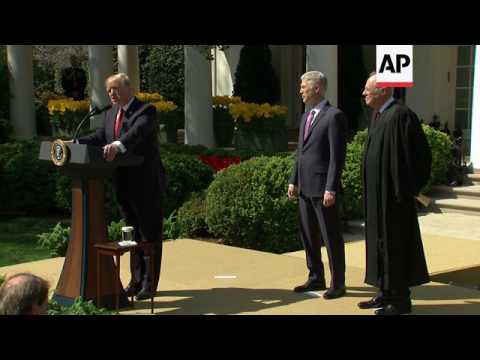 Neil Gorsuch Sworn In as Supreme Court Justice