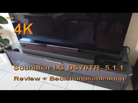 Soundbar LG DS70TR 5.1.1 Review. Anschließen, Test und Bedienungsanleitung