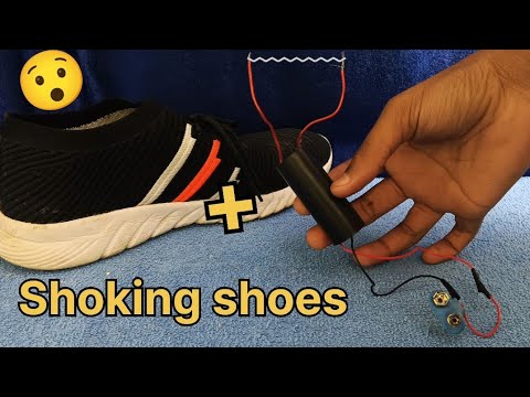 How to make electric shoose. with high voltage generator science project Mr Creator Vishv