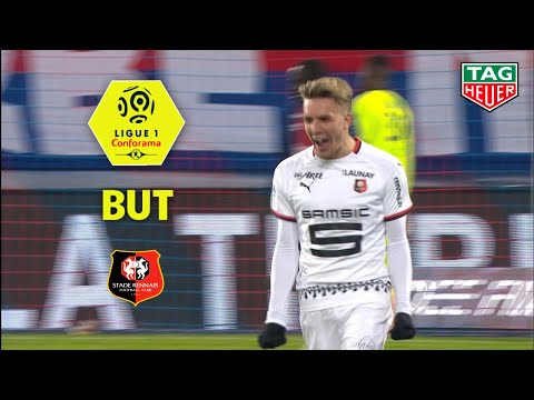 But Adrien HUNOU (60') / SM Caen - Stade Rennais FC (1-2)  (SMC-SRFC)/ 2018-19