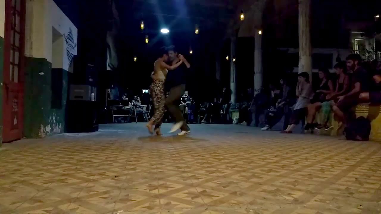 Sil Cisnero y Diego Braude  - Milonga del Olga Vazquez - Marzo 2018 1/3