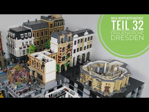Neue Noppensteinstadt - Teil 32 Frauenkirche Dresden // BlueBrixx Lego
