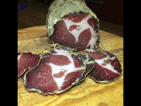 LONZA FATTA IN CASA E STAGIONATA
