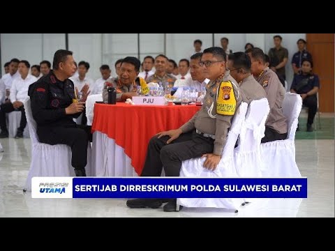 KAPOLDA SULBAR PIMPIN SERTIJAB DIRRESKRIMUM