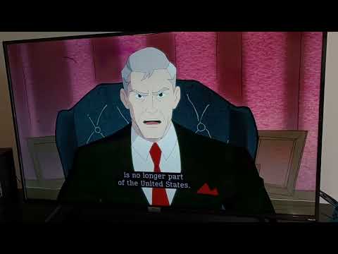 Harley Quinn- Gotham City is no longer part of the US