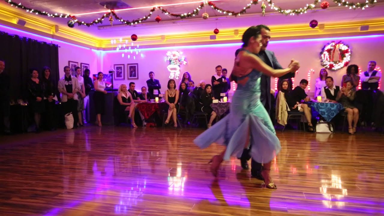 Natalia hills and alejandro aquino at milonga luna 1 and 2 of 4