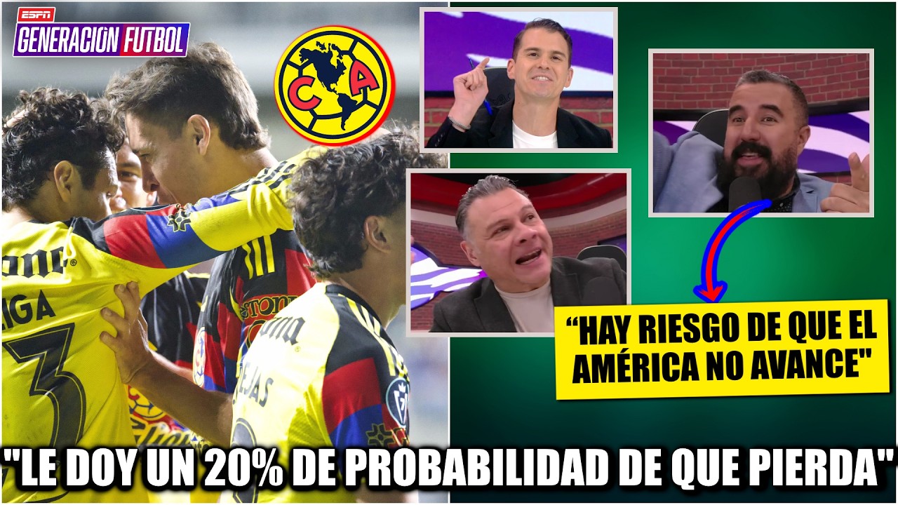 Álvaro y Sergio SE PRENDEN por las PROBABILIDAD de que el AMÉRICA pierda en CONCACAF | Generación F