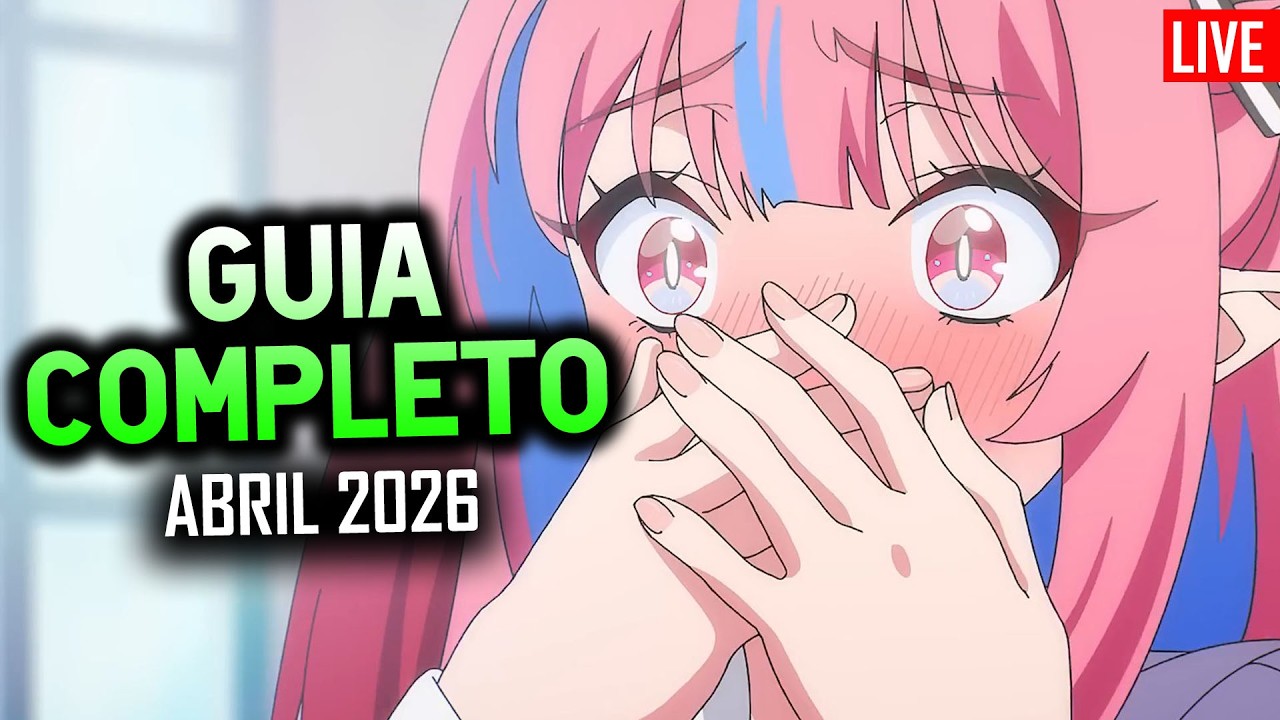 64 NOVOS ANIMES da Primavera 2026 | Guia Completo
