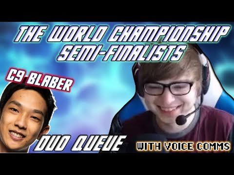 The WORLDS CHAMPIONSHIP Semi-Finalists Duo (C9 Sneaky & C9 Blaber)