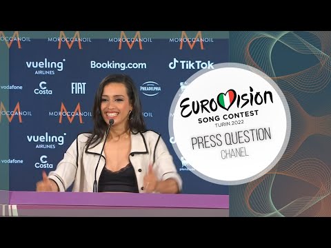 PRESS QUESTION ► Chanel (Spain Eurovision 2022)