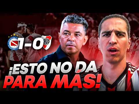 🔥❌ RIVER KEEPS MAKING A FOOL OF THEMSELVES!!! THEY LOST AGAIN 1-0 VS ARGENTINOS JRS, HOW LONG WIL...