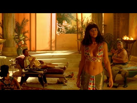 Asterix & Obelix: Mission Cleopatra (2002) - Cleopatra makes wager with Julius Caesar | RetroMovies