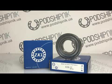 Подшипник 6206 ZZ - фото 1 - id-p1559939150