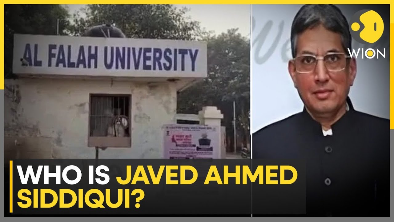 Al-Falah University Chancellor Under Scanner, Chancellor Named In Financial Forgery Case | WION